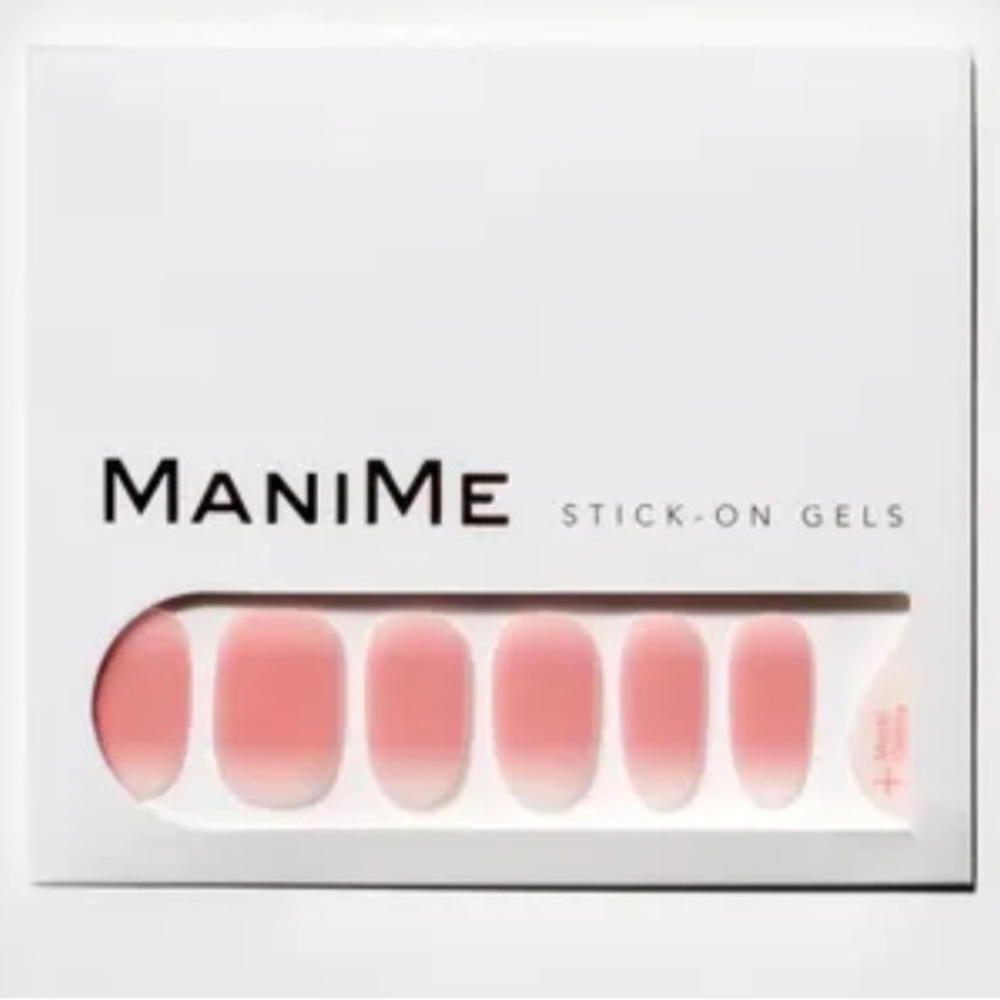 NWT ManiMe Standard Size 18PC stick on gel nails Mochi Ombre